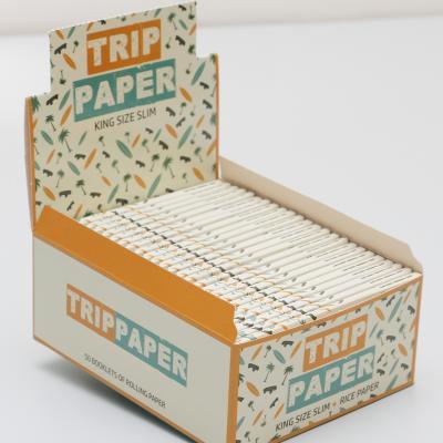 Trip Paper King Size Slim Brown (marrom)